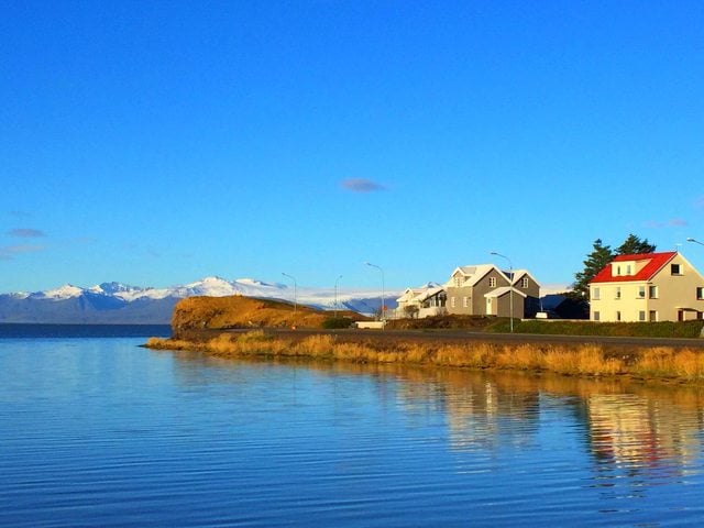 延伸閱讀：冰島,冰島自由行第5天．赫本．漁港風情．藍天．白雲