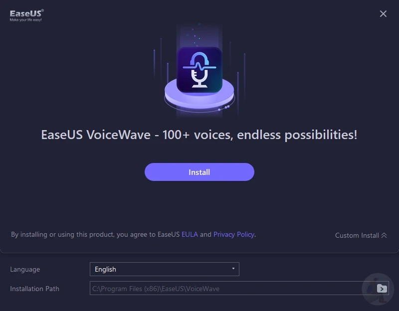 EaseUS VoiceWave,變聲軟體,推薦 EaseUS Voice Wave 變聲器軟體,即時變聲器,EaseUS,共享軟體.免費軟體,免費變聲軟體,變聲器軟體,聲音特效,變聲器