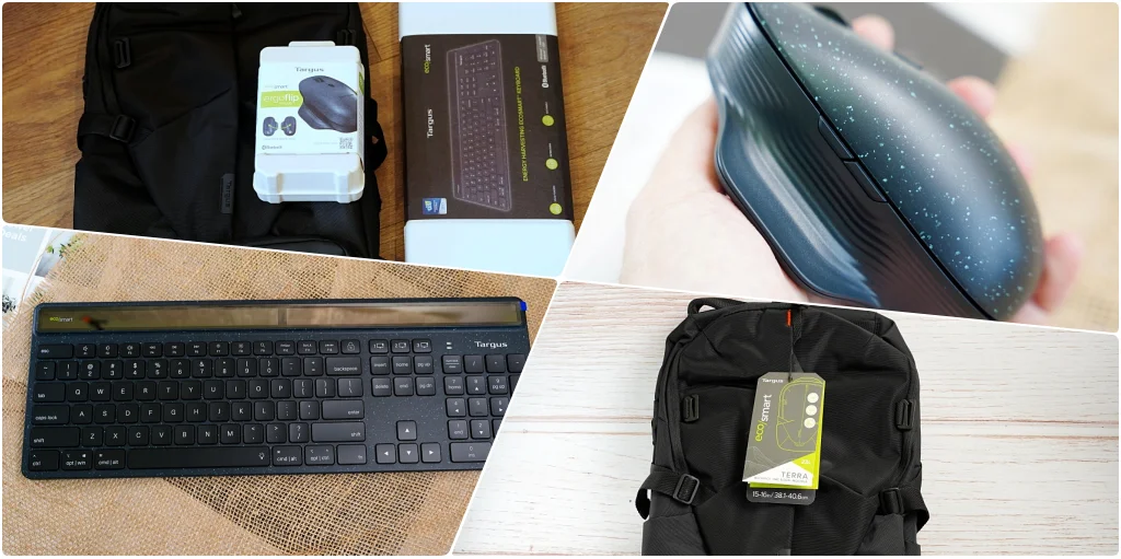 網站近期文章：最新推出！Targus新品Terra環保電腦背包、Ergonomic Mouse滑鼠及EcoSmart太陽能鍵盤，辦公室用具挑選指南